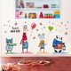 thumbnail image 5 of Lindas pegatinas de cabecera para dormitorio de niños, papel tapiz autoadhesivo, decoración de aula de jardín de infantes, pegatinas de pared JAMW Sencillez, 5 of 5