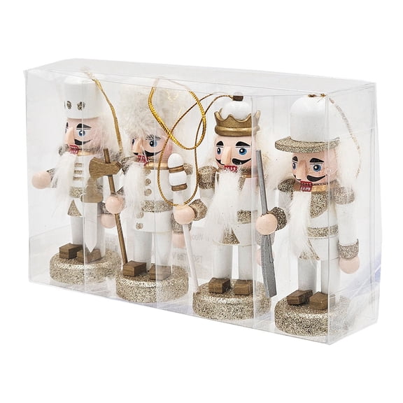 S/4 3.9" Nutcraker Ornaments