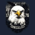 thumbnail image 2 of BEAR RUN Men's All American 1776 Bald Eagle Graphic T-Shirt (S), 2 of 3