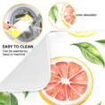 thumbnail image 2 of Yayeee Dish Drying Mat for Kitchen Counter 16"x18" Microfiber Absorbent Pad, Candy Lemon, 2 of 7