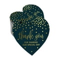 thumbnail image 1 of Inkdotpot 100 Pack Real Gold Foil Paper Tag Thank You For Sharing Our Special Day Bridal Shower-Baby Shower-Retirement-Wedding-Birthday Favor Hang Tag, 1 of 6
