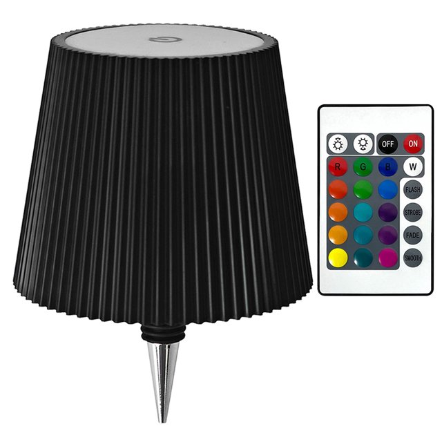 Lámpara Botella Vino Mesa LED 3 Colores + Control Táctil RGB para Bares Restaurantes