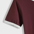 thumbnail image 7 of Dyfzdhu T Shirts for Women Short Sleeve Crew Neck Summer Tops Loose Casual Basic Tee Plain Shirt Red, 7 of 7