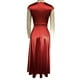 thumbnail image 5 of Vestido De Fiesta Vestido de fiesta elegante para mujer Vestido de manga con cuello en V Línea A Ropa diaria (Rojo S) Ygjytge para Mujer Rojo T L, 5 of 9
