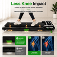 thumbnail image 4 of AKLUER 480L-C Walking Pad with Incline Under Desk Treadmill for Home Office, Max 330 lbs, Remote Control, 2.5HP Portable Folding Treadmill for Jogging, 4 of 6