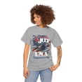 thumbnail image 6 of Eagle With American Flag Shirt, American Eagle Shirt, 4th July ID-0608-BWJB, 6 of 9