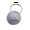 Baseball White, variant on 2 PCS Soccer Ball Keychains, Mini Football Key Chain, Sports Ball Key Ring for Party Favors, Team Souvenir, Sport Rewards, Event Giveaways