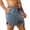 Blue, variant on hoksml Men's Lightweight Lounge Shorts - Soft Breathable Fabric, Drawstring Elastic Waist, Side Pockets for Casual Wear Beach
