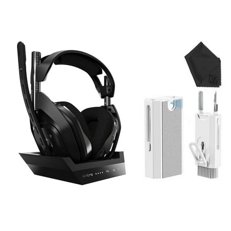 ASTRO Gaming A50 Wireless Headset + Base Station Gen 4 - Compatible With PS5, PS4, PC, Mac Like New Black/Silver