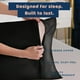 thumbnail image 4 of Funda de almohada de satén BLISSFORD negra para cuidado del cabello y la piel King, paquete de 2, 4 of 9