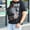 Black, variant on Vintage PU Leather Sling Backpack for Men Crossbody Bag Adjustable Shoulder Strap