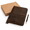 Cow Brown, variant on Polish Brown Leather Zipper Padfolio Professional Business Portfolio
