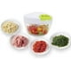thumbnail image 3 of Picadora manual de alimentos para verduras, frutas, nueces, cebollas, picadora manual, licuadora, batidora, procesador de alimentos, 3 of 5
