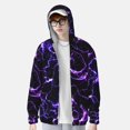 thumbnail image 2 of Zufioo Galaxy Lightning Sun Shirt for men and women,Sun Hoodie shirt,Unisex UV Shirt,Hiking Outdoor Performance Jackets,Fishing Shirt -X-Large, 2 of 7