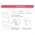 thumbnail image 3 of Estante de Esquina para Cocina, EstanteríA de Esquina Sin Perforaciones, Estante de Almacenamiento Triangular, 3 of 6