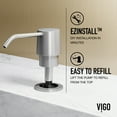 thumbnail image 3 of VIGO 12 oz. Kitchen Soap Dispenser in Stainless Steel, 3 of 8