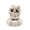 A-White 1, variant on Ghost Tombstone Resin Halloween Figurine, Rotating Pumpkin Base Eerie Desk Decor for Shelf Mantel