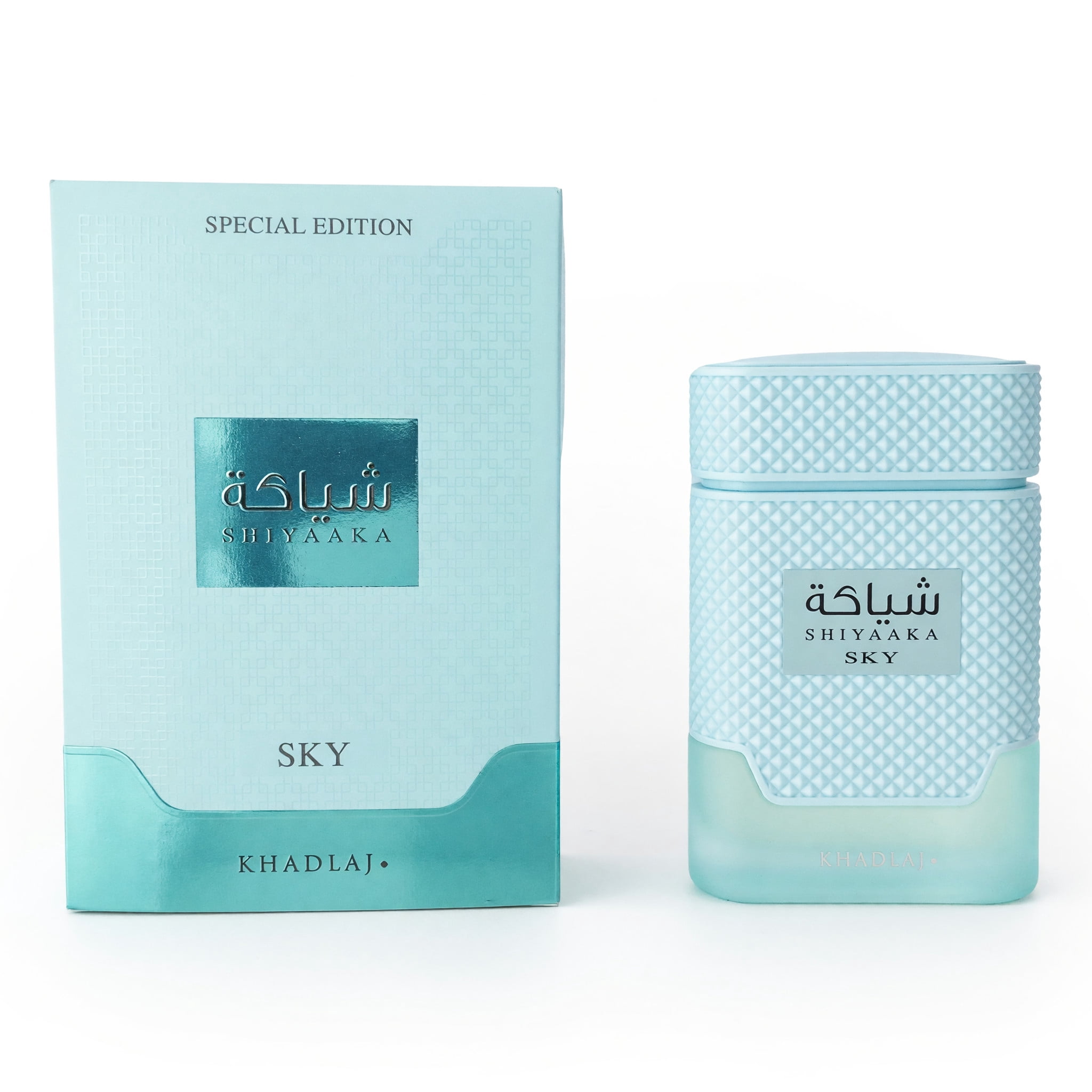 Khadlaj, Unisex Fragrance, Shiyaaka Snow, Citrus Aromatic, 3.4 oz
