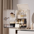 thumbnail image 1 of Organizador de maquillaje AERCIINC con organizador de brochas para tocador, 1 of 7