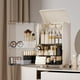 thumbnail image 1 of Organizador de maquillaje AERCIINC con organizador de brochas para tocador, 1 of 7