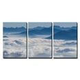 thumbnail image 2 of wall26 - 3 Piece Canvas Wall Art - The Sea of Cloud and Mountains - Modern Home Art Stretched and Framed Ready to Hang - 24"x36"x3 Panels, 2 of 4