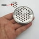 thumbnail image 3 of 12 piezas Rejilla de ventilación de acero inoxidable de 53 mm Respiración de malla redonda | para muebles de cocina Ventilación de aire de acero inoxidable | para armario armario ventilación de aire, 3 of 5
