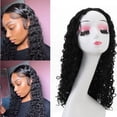 thumbnail image 4 of Long Deep Wave Wig, Reusable Heat Resistant 30 inch High Density Black Deep Curly Lace Front Wig  for Daily Use, 4 of 7