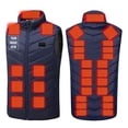 thumbnail image 2 of ToyKingdee Heated Vest Women Men Heated Rechargeable Warm Vests, 3 Heating Levels 9 Heating Zones, Plus Size Puffer Winter Coats, 2 of 8