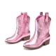thumbnail image 1 of Botas Vaqueras para Niñas DREAM PAIRS KKUMMB2509 Rosa Talla 2, 1 of 6