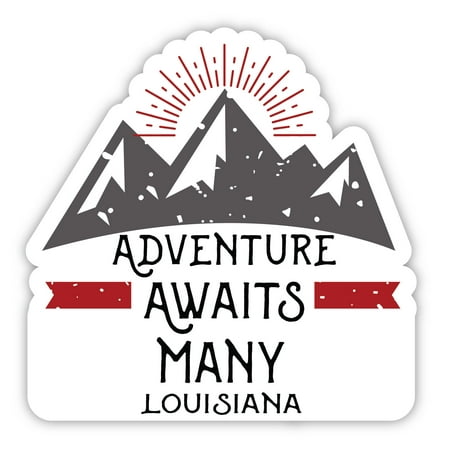 

Many Louisiana Souvenir 4-Inch Magnet Adventure Awaits Design