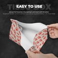 thumbnail image 5 of Lsque Crab Lobster 1 Printed Long Tissue Box Cover Holder, Facial Paper Organizer Dispenser,Triangle with Bottom Belt, PVC Leather Decorative Organizer, 5 of 9