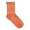 thumbnail image 5 of Joyspun Women’s Checkered Dress Crew Socks, 4-Pack, Shoe Sizes 4-10, 5 of 6