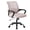 pink, variant on ZHICHUN Mid Back Ergonomic Office Gaming Chair Lumbar Support Rocking Mode Height Adjustable Fixed Armrest