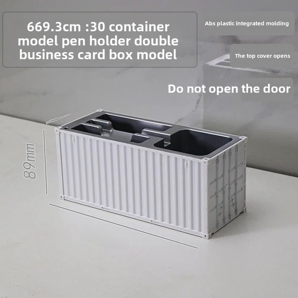 Caja de plástico a escala 1:30 de 20cm, modelo de pieza de exhibición, tarjetero de regalo comercial, se puede personalizar con texto y logotipo