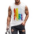 thumbnail image 3 of Petite Turtleneck Tops Men Foam Clothe Top Deep Lightweight Pullover plus Size Short Sleeve Long Sleeve Raglan Shirt Men Compression Set Layering Tee Tunic Mens Turtle Neck Top Men's Rainbow Flag, 3 of 3