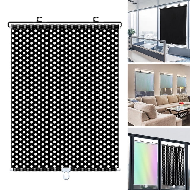 Persianas enrollables Yotijar Cortina de sombra de ventana 58x125cm Puntos