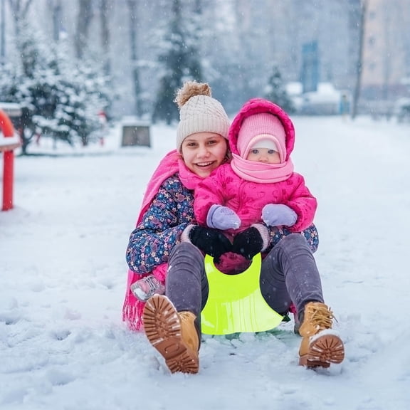 Winter Sports Set for Kids with Durable Skis Snowboards and Sandboards