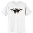 thumbnail image 5 of Men's Batman DC Comic Book Superhero White Short Sleeve Graphic Tee - 5XL, 5 of 6