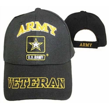 USA Gulf War Veteran Black Adjustable Baseball Cap, Twill, Poly Cotton, Trade Winds