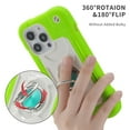 thumbnail image 4 of For iPhone 14 Pro Max Case with Ring Stand, Heavy Duty Military Grade Rugged Shockproof Silicone Rubber Magnetic Kickstand Holder Case for Women Girls For iPhone 14 Pro Max, 10 Color, 4 of 6