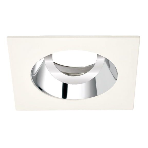 Open Box Elco Elk3329 The Koto System 3" Adjustable Square Reflector Trim - White