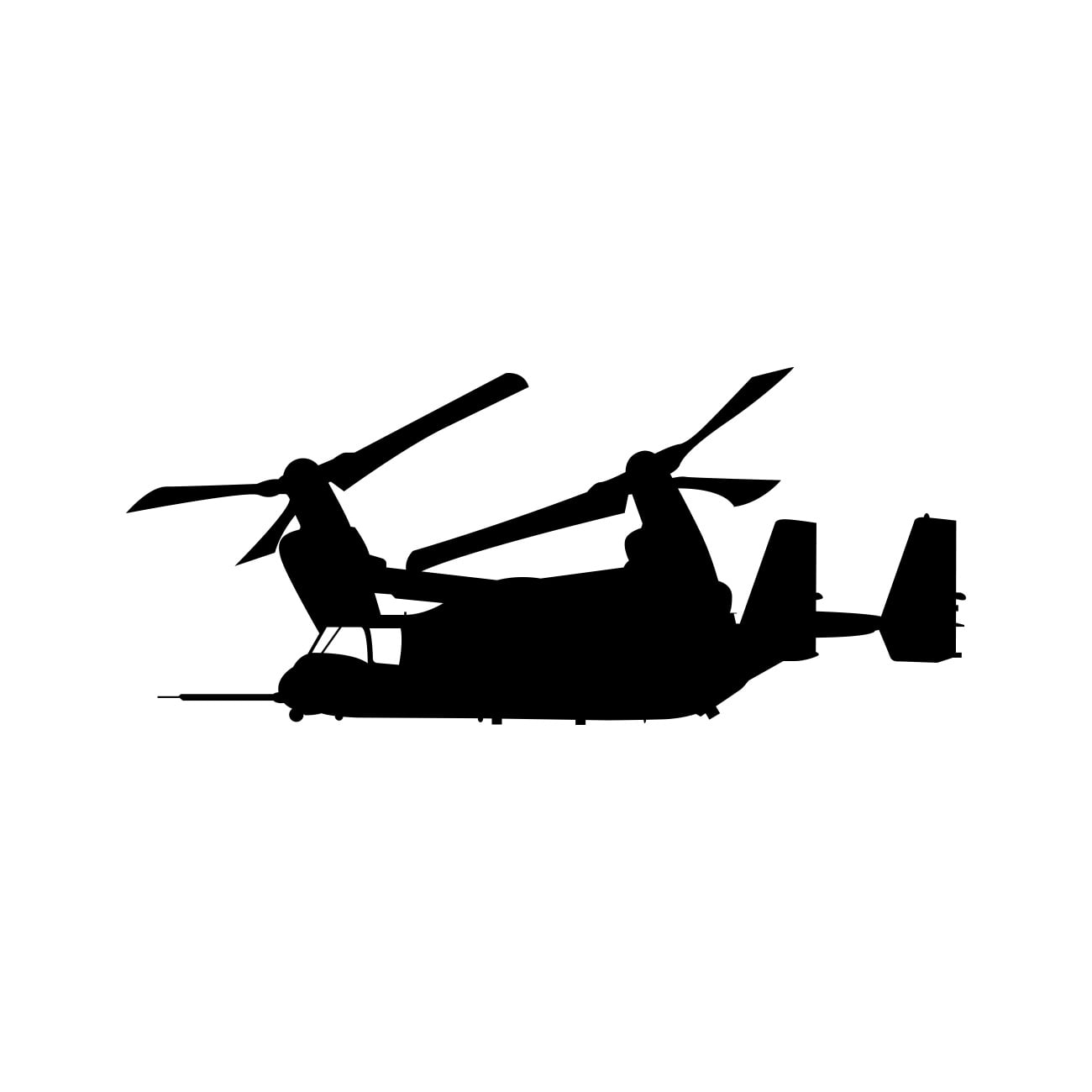 V22 Osprey Sticker Decal Die Cut Self Adhesive Vinyl Weatherproof