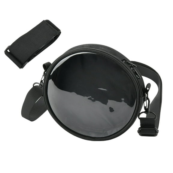 Music Player Portable Storage Bag Clear Touchable Protective Case Adjustable Shoulder Bag