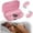 Pink, variant on Flat Invisible Sleep Wireless Earphone IPX5 Waterproof Thin Invisible Sleep Earbuds for Side Sleepers Sleep Ear Buds Smallest Tiny Small Mini Discreet Earbud for Sleeping Invisible Headphones