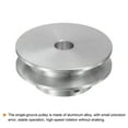 thumbnail image 4 of Single Groove Pulley 6mm Fixed Bore 40mm Outer Diameter Aluminum Alloy for Drilling Machine 6mm PU Round Belt, 4 of 5