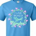 thumbnail image 4 of Inktastic I Love Being a Great Grandma- Circle of Hearts T-Shirt, 4 of 5