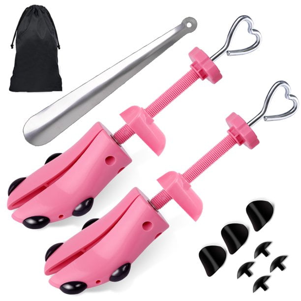 Shoe Stretcher iMountek 2PCS Boot Stretcher Adjustable Width Shoe Shaper Wooden Boot Expander for Men Women M Walmart