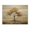 thumbnail image 3 of Designart "Baobab Tree horizon VI" Floral Print on Natural Pine Wood, 3 of 5
