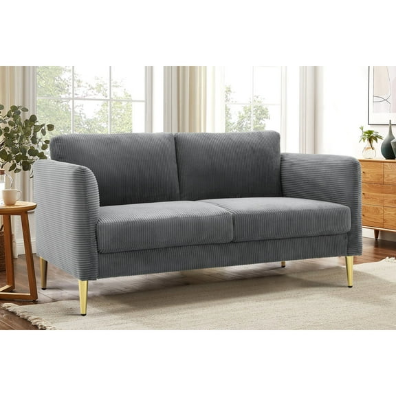 60.63 Wide upholstered loveseat