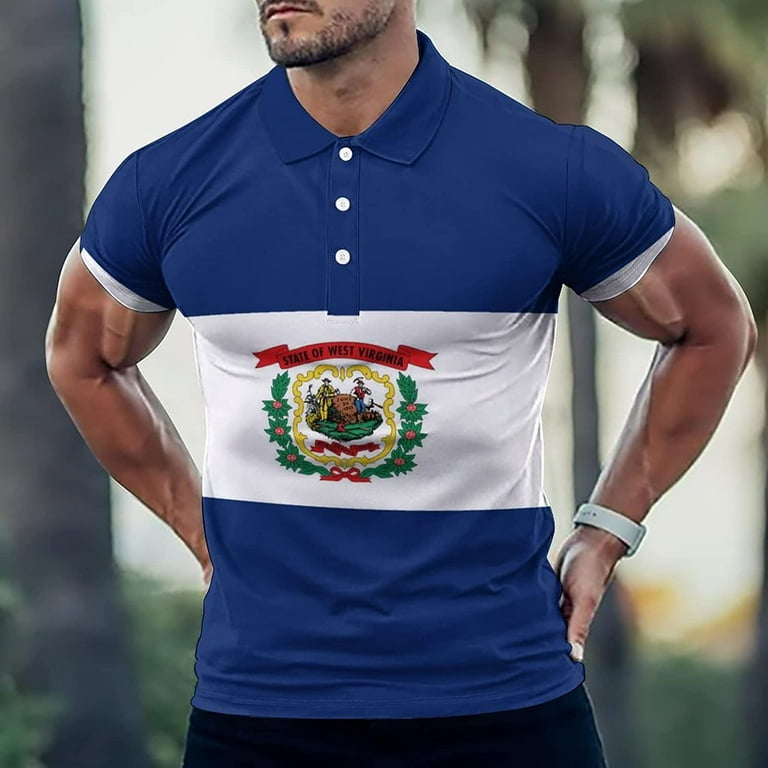 Wvu shop golf shirt